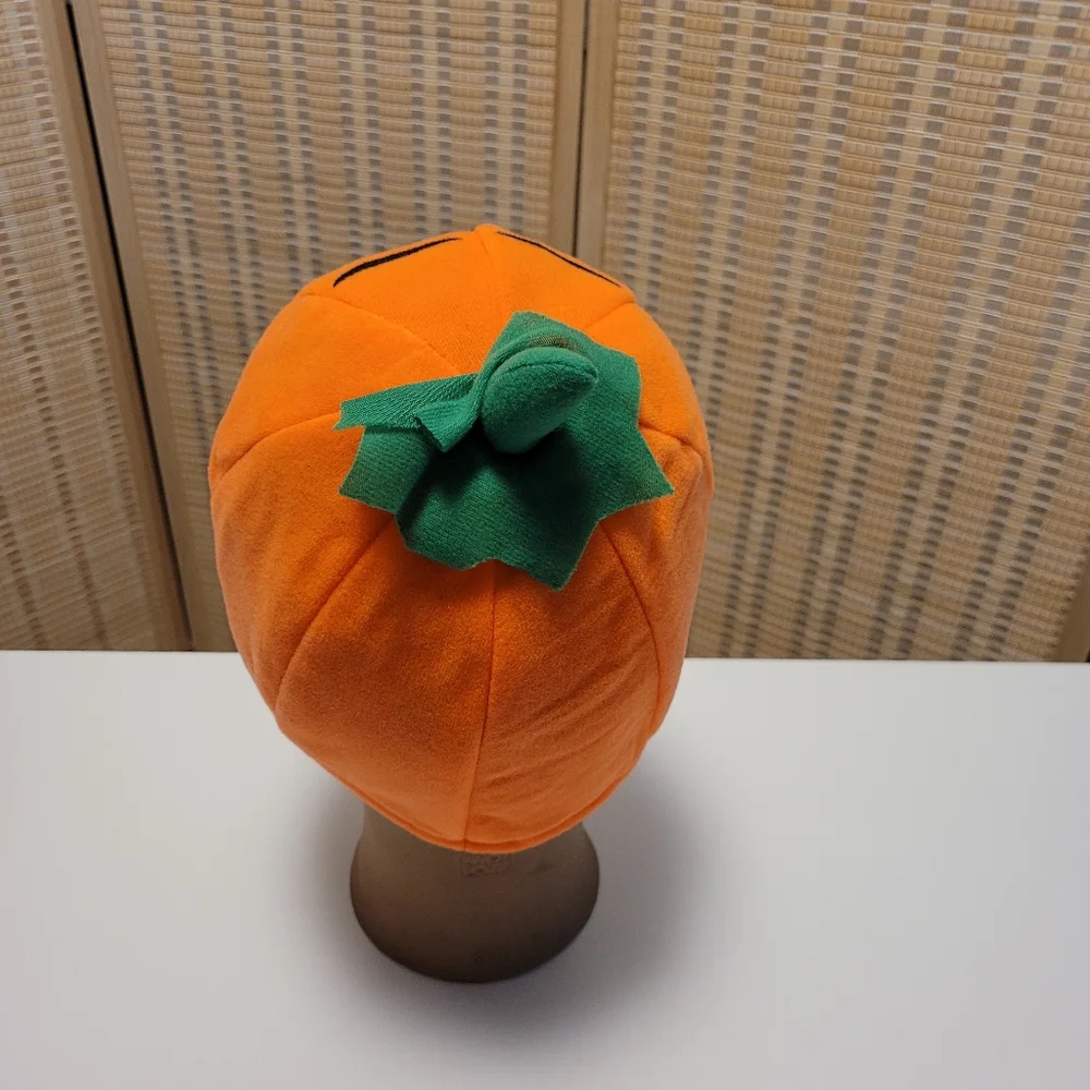 Halloween Pumpkin Hat, Halloween Party Cap, Funny Pumpkin Cap, Show Prop